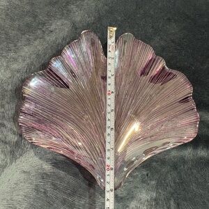 Glass Leaf Dish